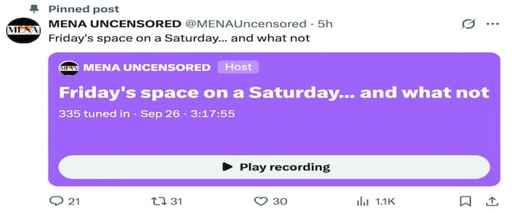 Friday's Space on a Saturday: 26 Sept 2026